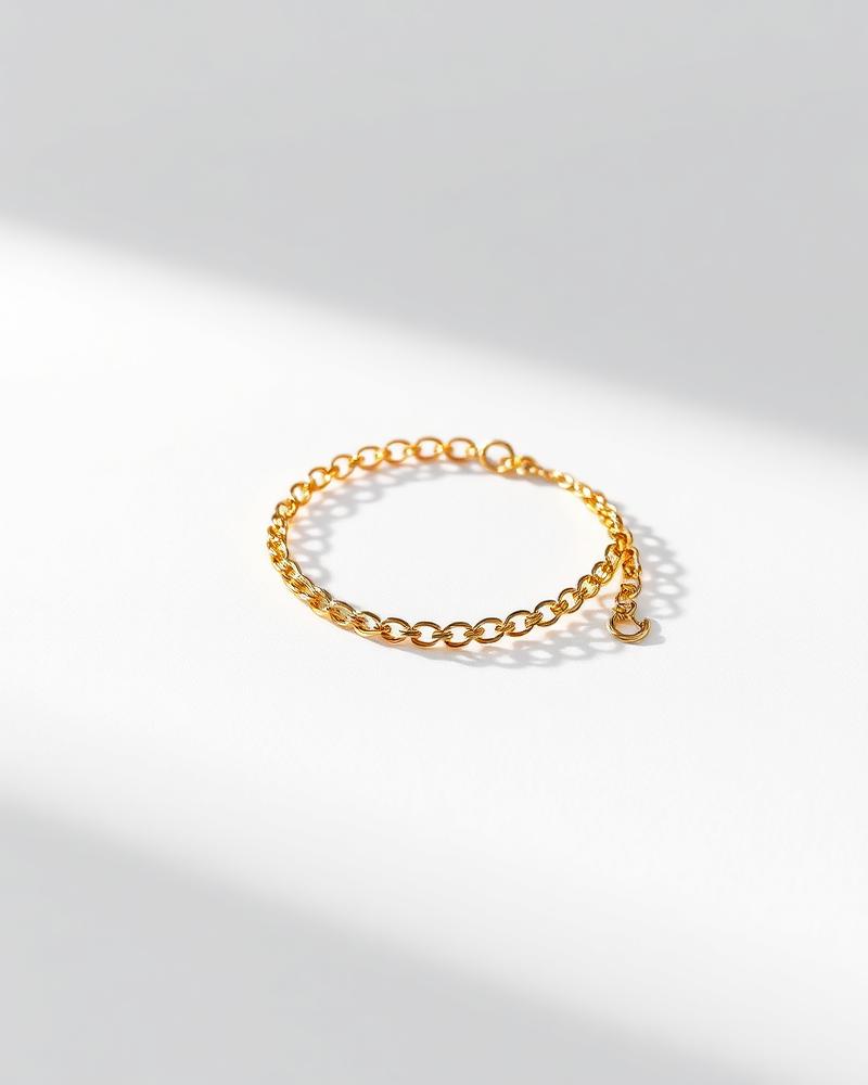 Soft chains, hard edges.